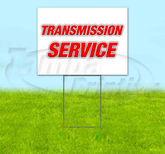 Transmission Service Yard Sign
