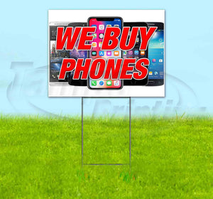 We Buy Phones v3 Yard Sign