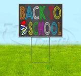 Back To School Yard Sign