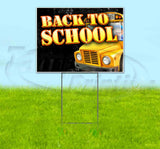 Back To School Yard Sign