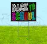 Back To School Yard Sign