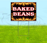 Baked Beans Yard Sign