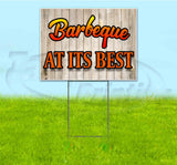 Barbeque At Its Best Yard Sign