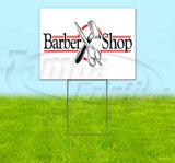 Barber Shop Old School Yard Sign