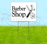 Barber Shop Old School Yard Sign