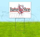 Barber Shop Old School Yard Sign