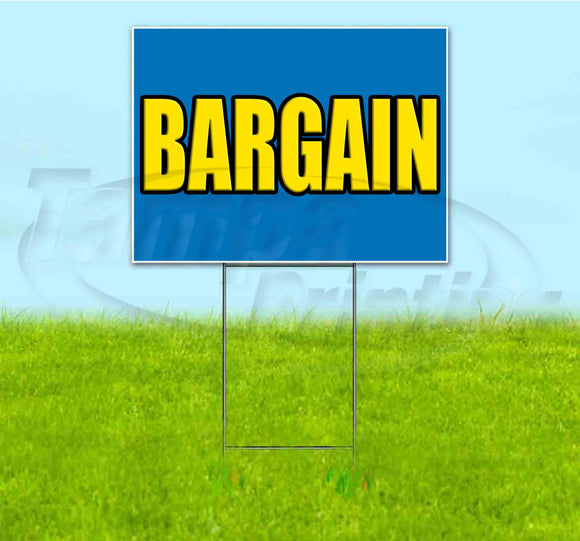 Bargain Yard Sign