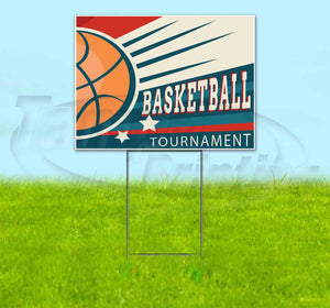 Basketball Tournament Yard Sign