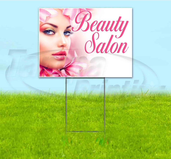Beauty Salon Yard Sign