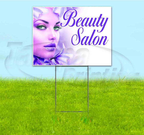 Beauty Salon Yard Sign