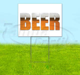Beer Yard Sign