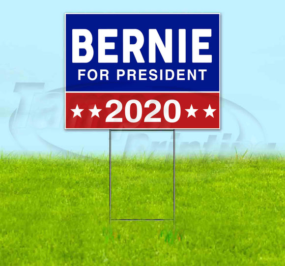 Bernie For President 2020 Yard Sign