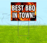 Best BBQ In Town Yard Sign