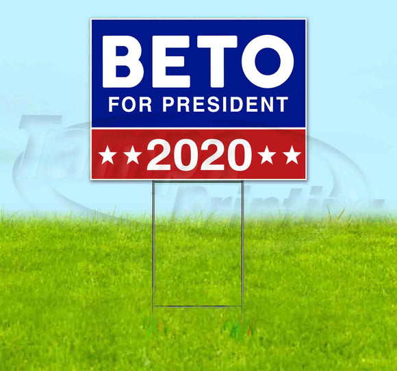 Beto For President 2020 Yard Sign