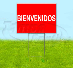 Bienvenidos Yard Sign