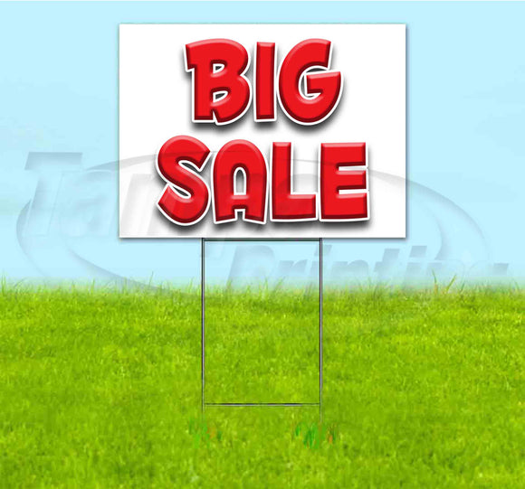 Big Sale Yard Sign