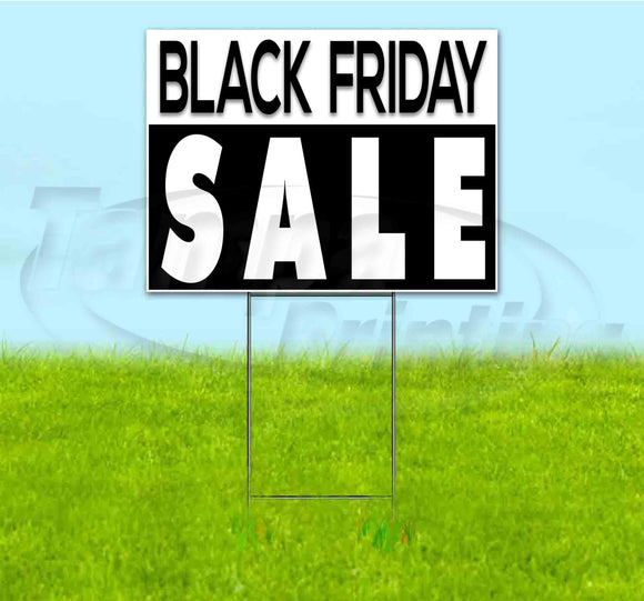 Black Friday Sale Yard Sign