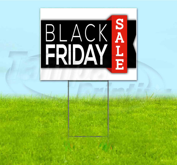 Black Friday Sale Yard Sign