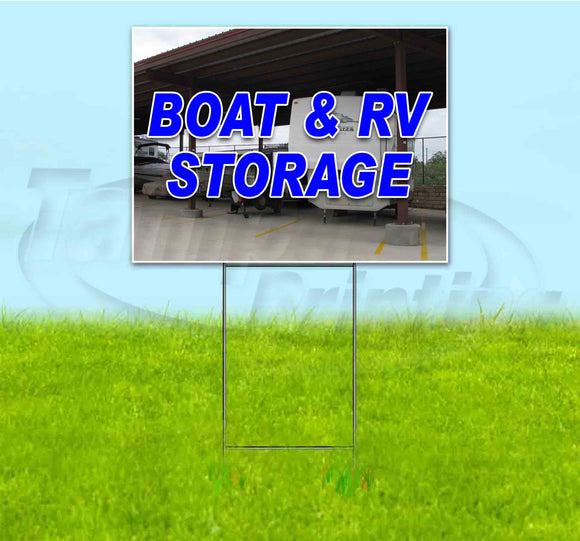 Boat & RV Storage Yard Sign