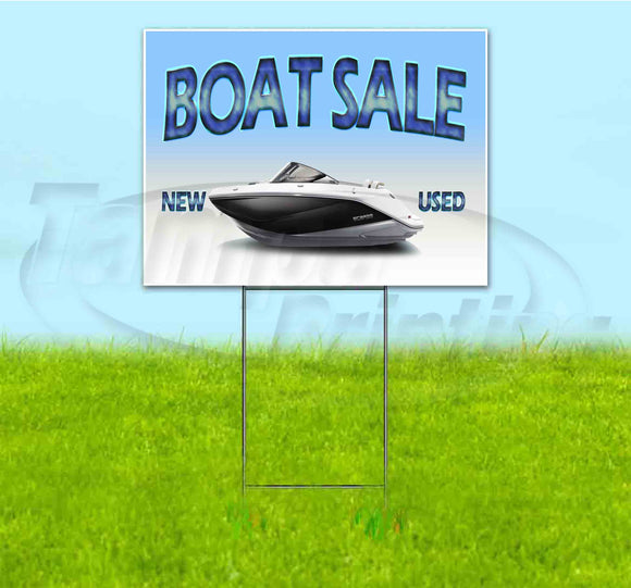 Boat Sale Yard Sign