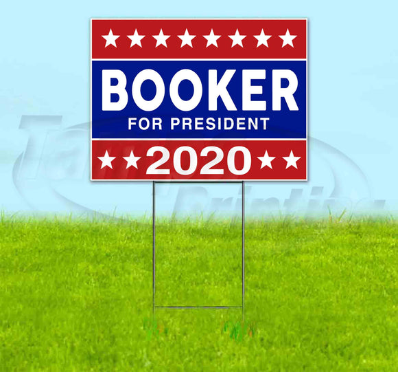 Booker For President 2020 Yard Sign