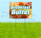 Breakfast Buffet Yard Sign