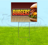 Burgers Yard Sign