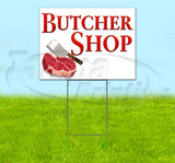 Butcher Shop Yard Sign