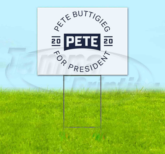 Buttigieg 2020 Pete For President Yard Sign
