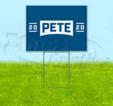 Buttigieg Pete 2020 Blue Yard Sign