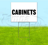 Cabinets Yard Sign