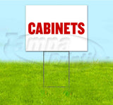 Cabinets Yard Sign