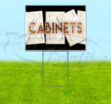 Cabinets Yard Sign