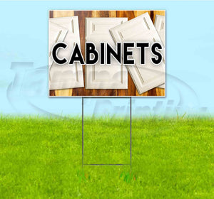 Cabinets Yard Sign