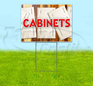 Cabinets Yard Sign