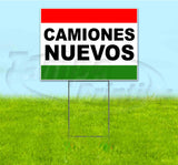 Camiones Nuevos Yard Sign
