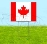 Canada Flag Yard Sign