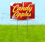 Candy Apples Yard Sign