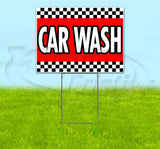 Car Wash Yard Sign