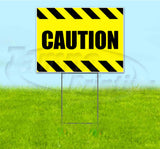 Caution Yard Sign
