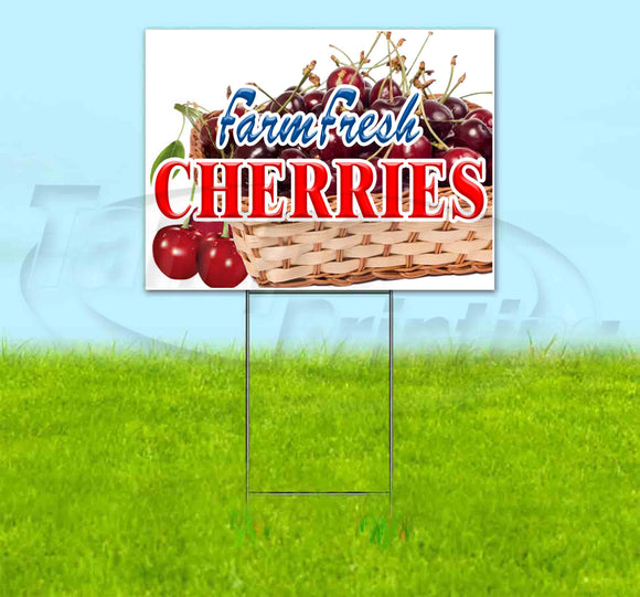 Cherries Yard Sign