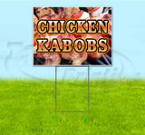 Chicken Kabobs Yard Sign