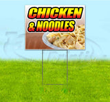 Chicken & Noodles Yard Sign