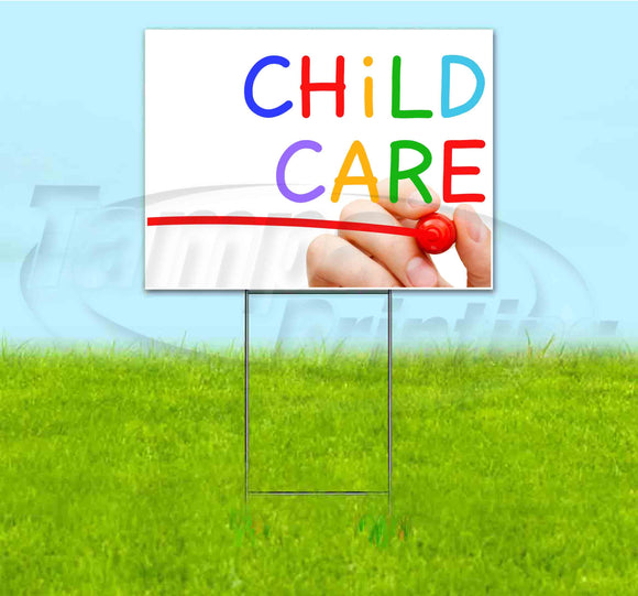 Child Care Yard Sign