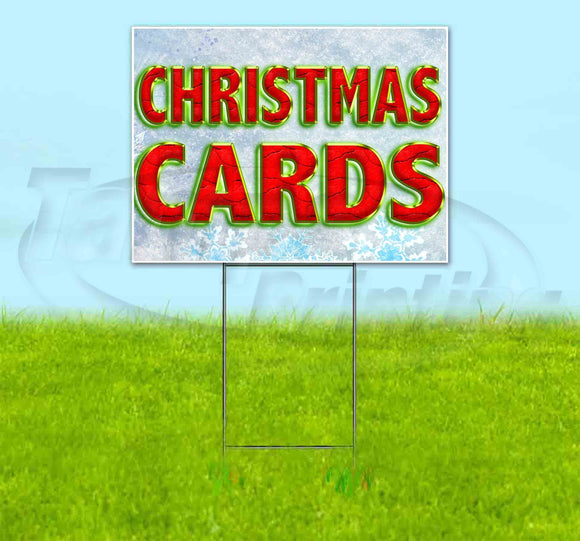 Christmas Cards Yard Sign