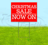 Christmas Sale Now On Yard Sign