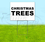 Christmas Trees v5 Yard Sign