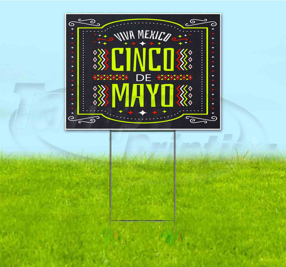 Cinco De Mayo Yard Sign