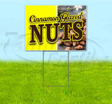 Cinnamon Glazed Nuts Yard Sign