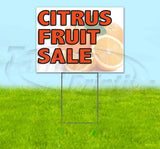 Citrus Fruit Sale Yard Sign